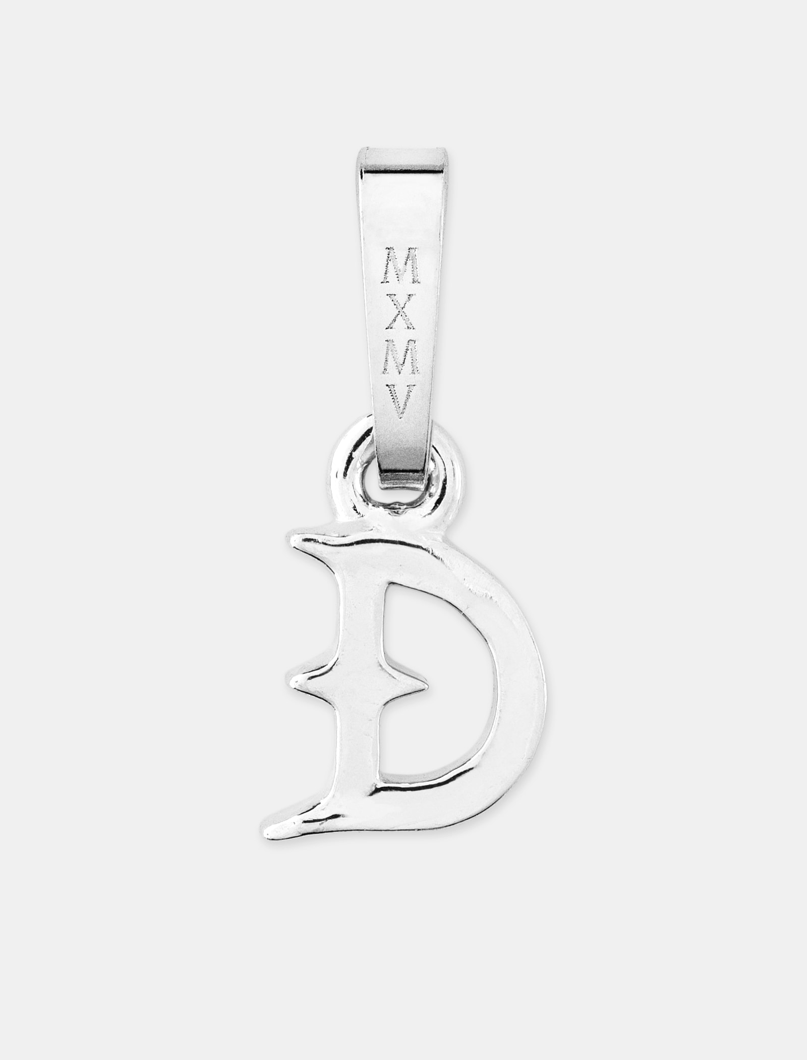 Alphabet Pendants Silver