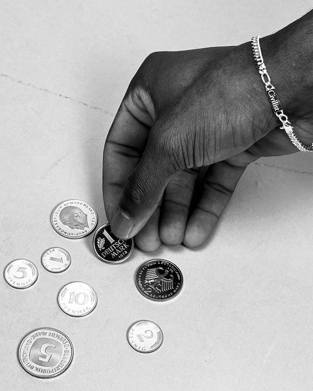 Ne Mark Civilist x MXMV Bracelet Gold