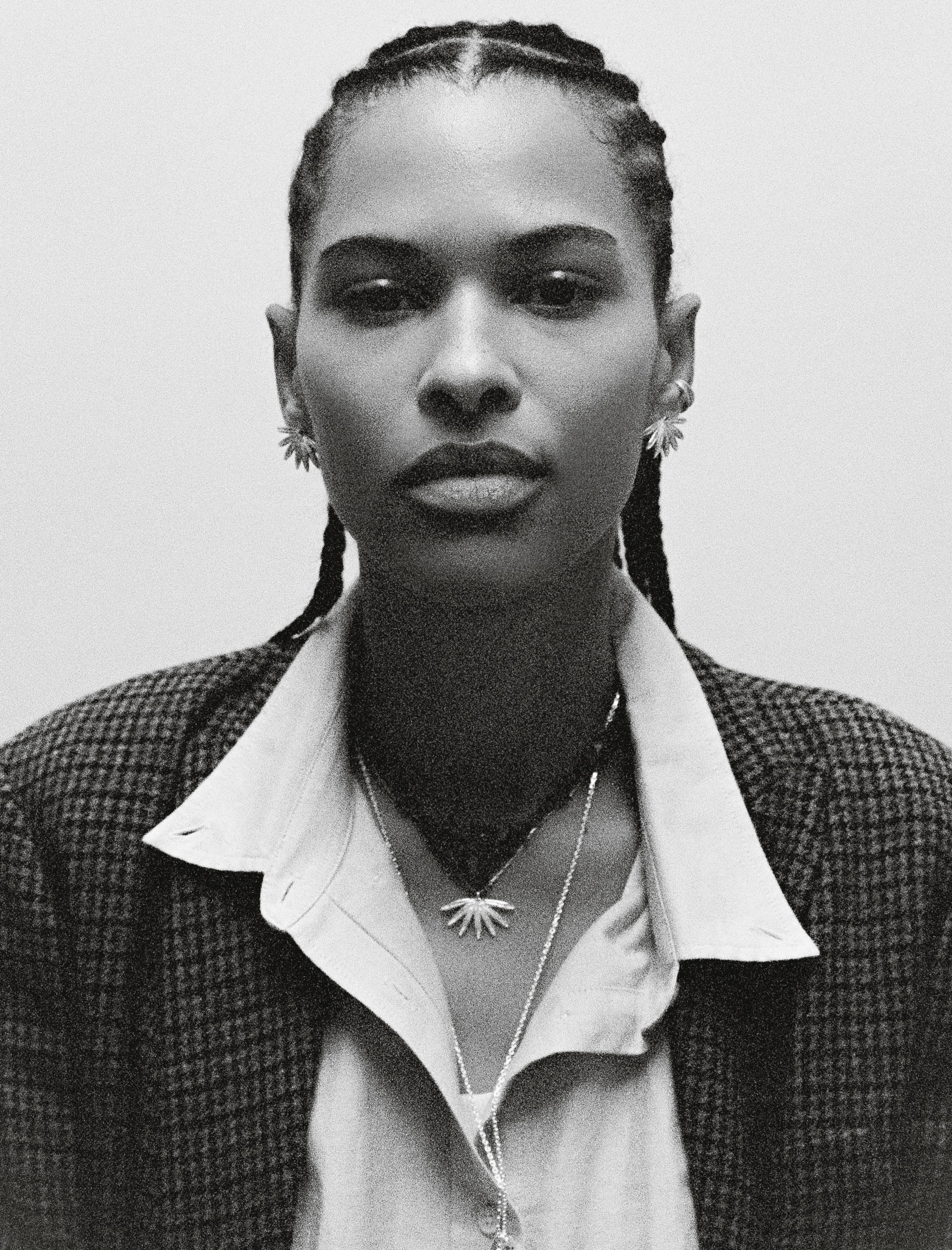 Sun Siren Stud Silver