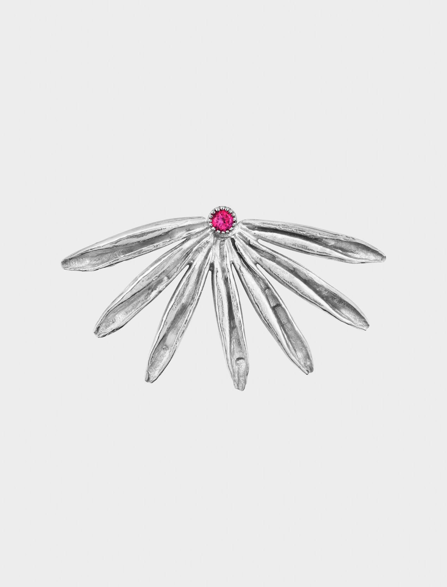 Sun Siren Stud Silver