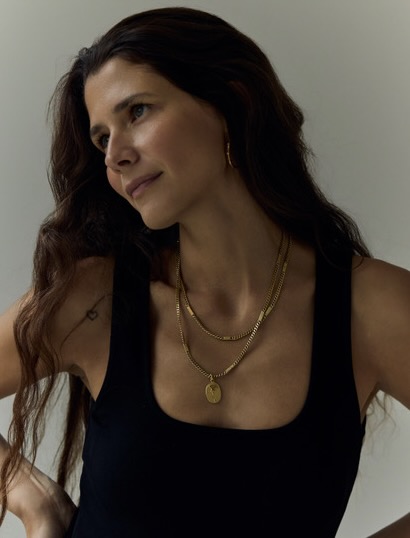 The Lover's Knot & Rho Necklace