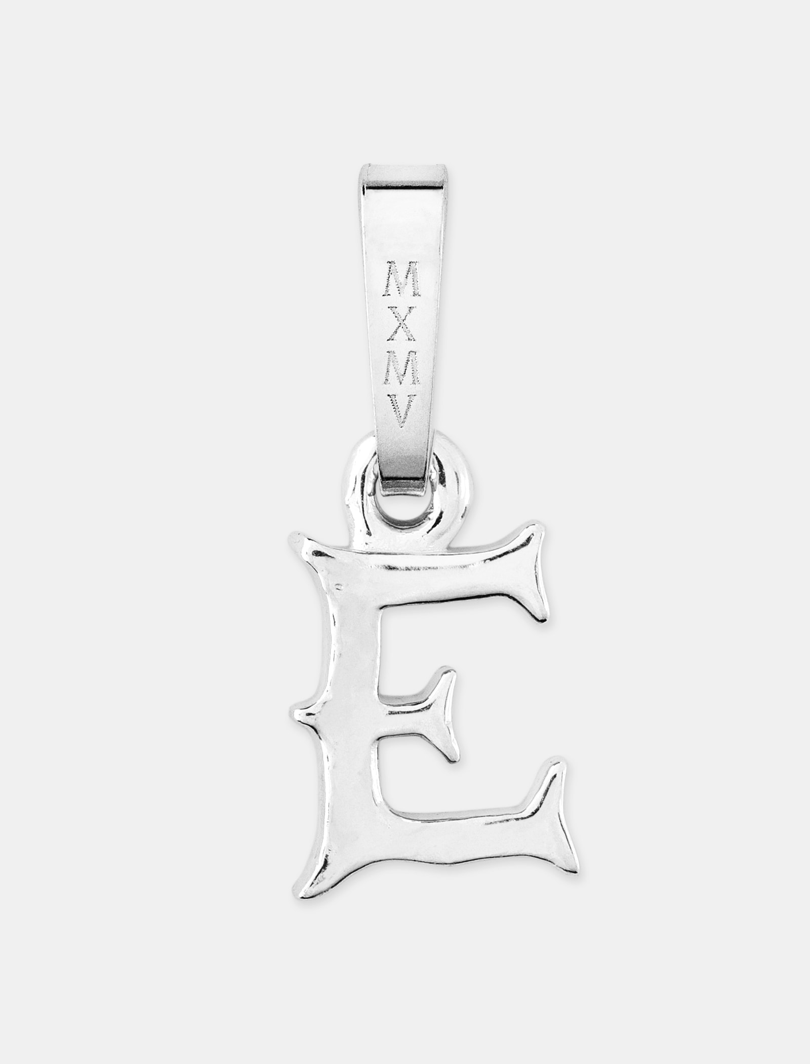 Alphabet Pendants Silver