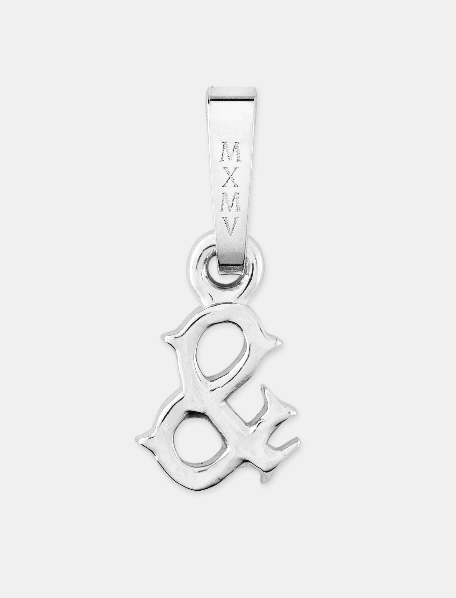 Alphabet Pendants Silver