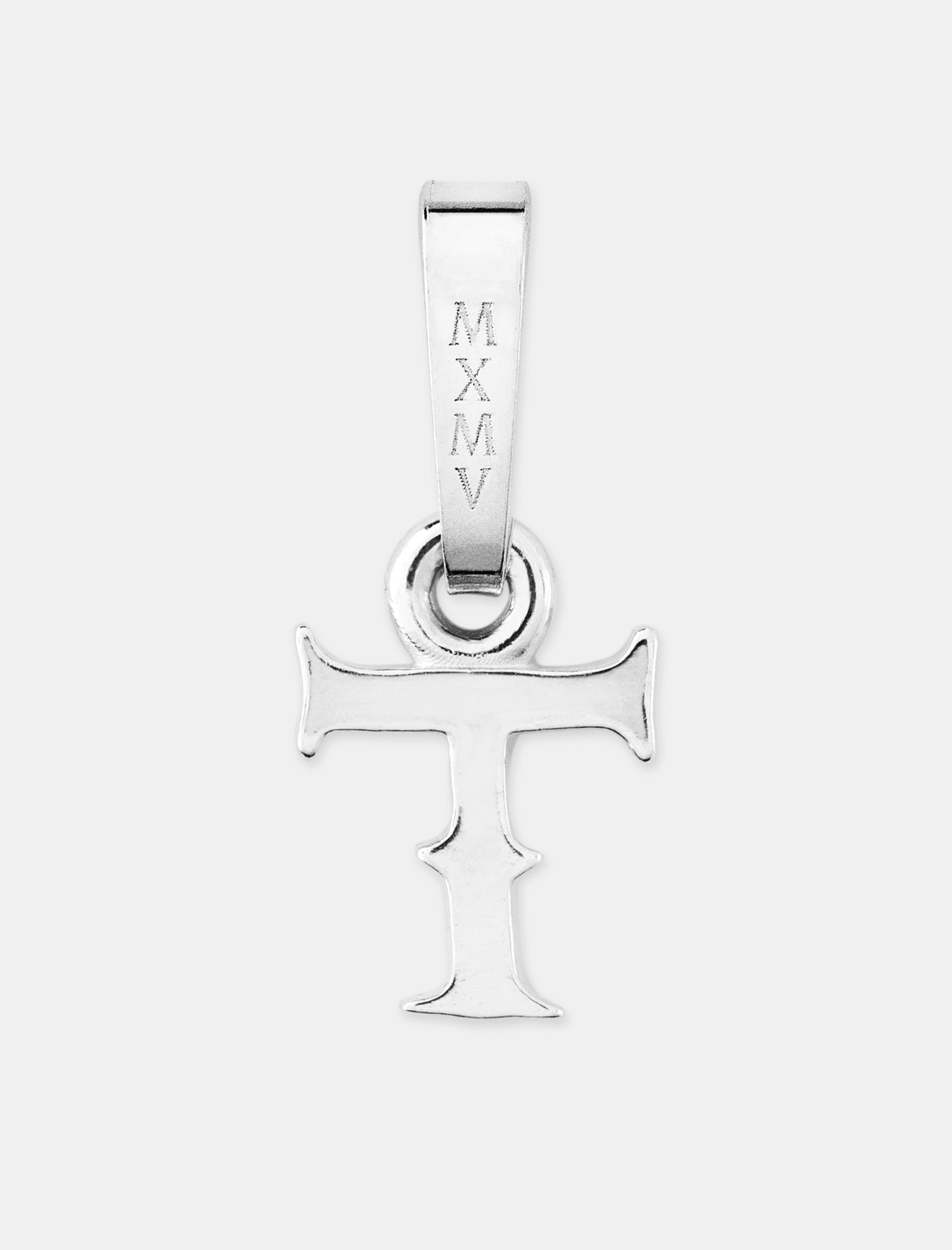 Alphabet Pendants Silver