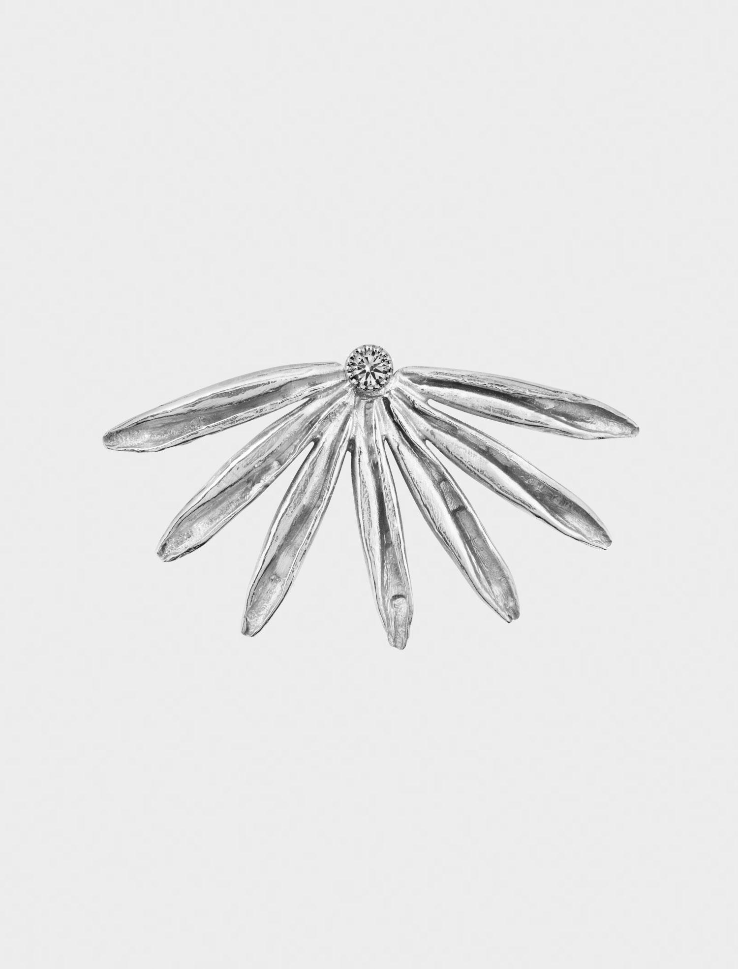 Sun Siren Stud Silver