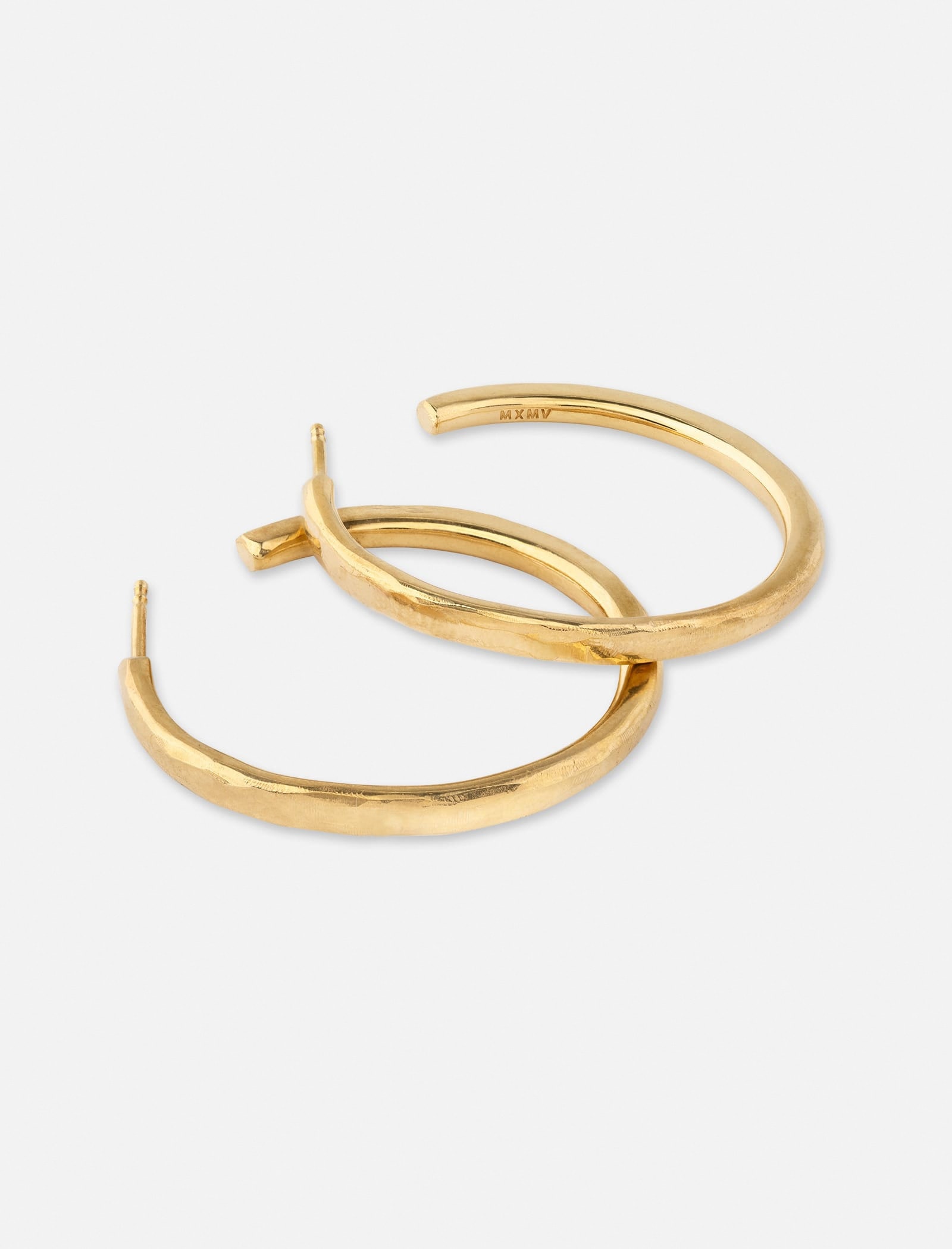 The Zion Hoops Gold Plain